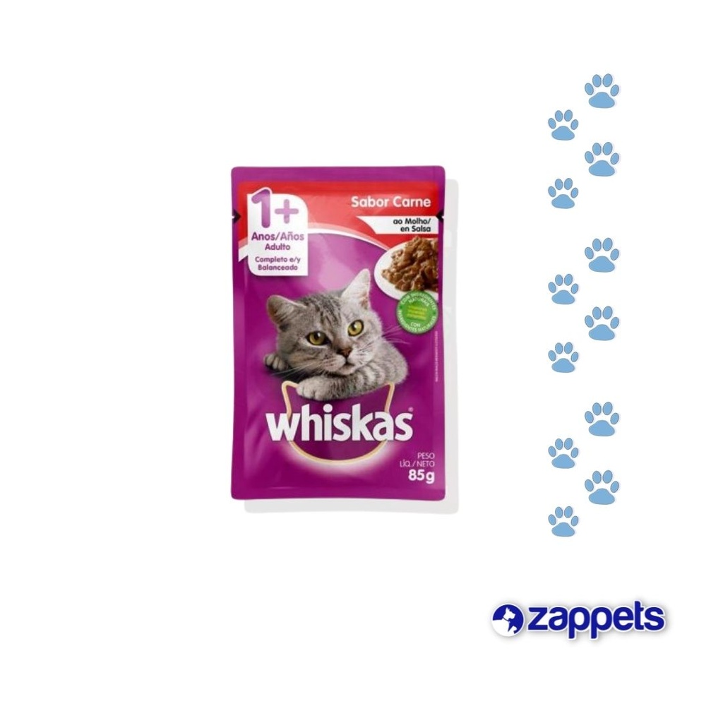 ALIMENTO HUMEDO WHISKAS 85GR