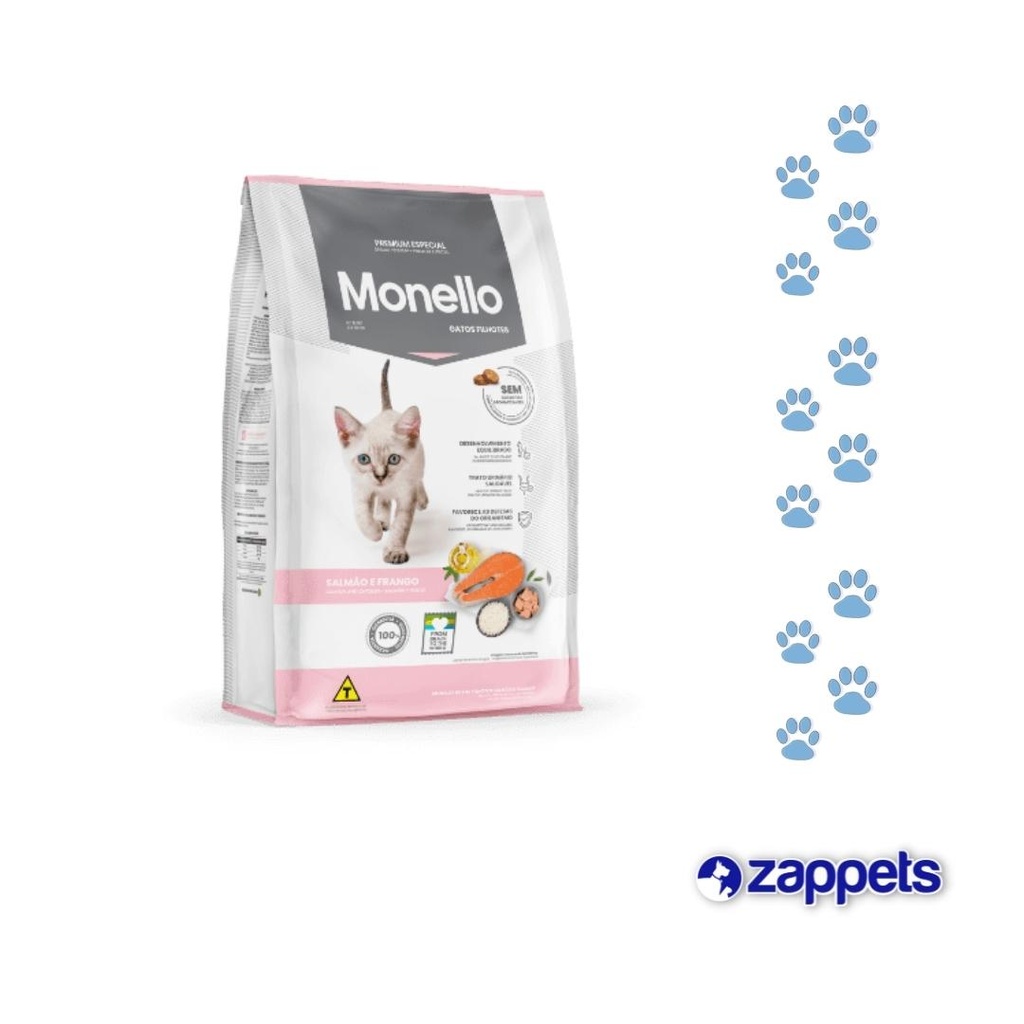 ALIMENTO PARA GATITOS MONELLO FILHOTES 1KG