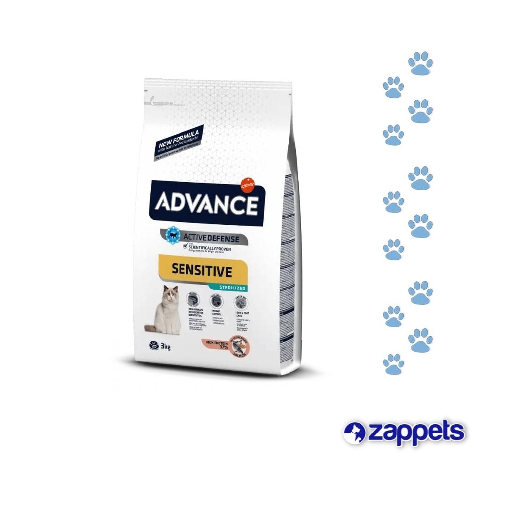 ALIMENTO PARA GATO ADVANCE SENSITIVE STERIL 1.5KG