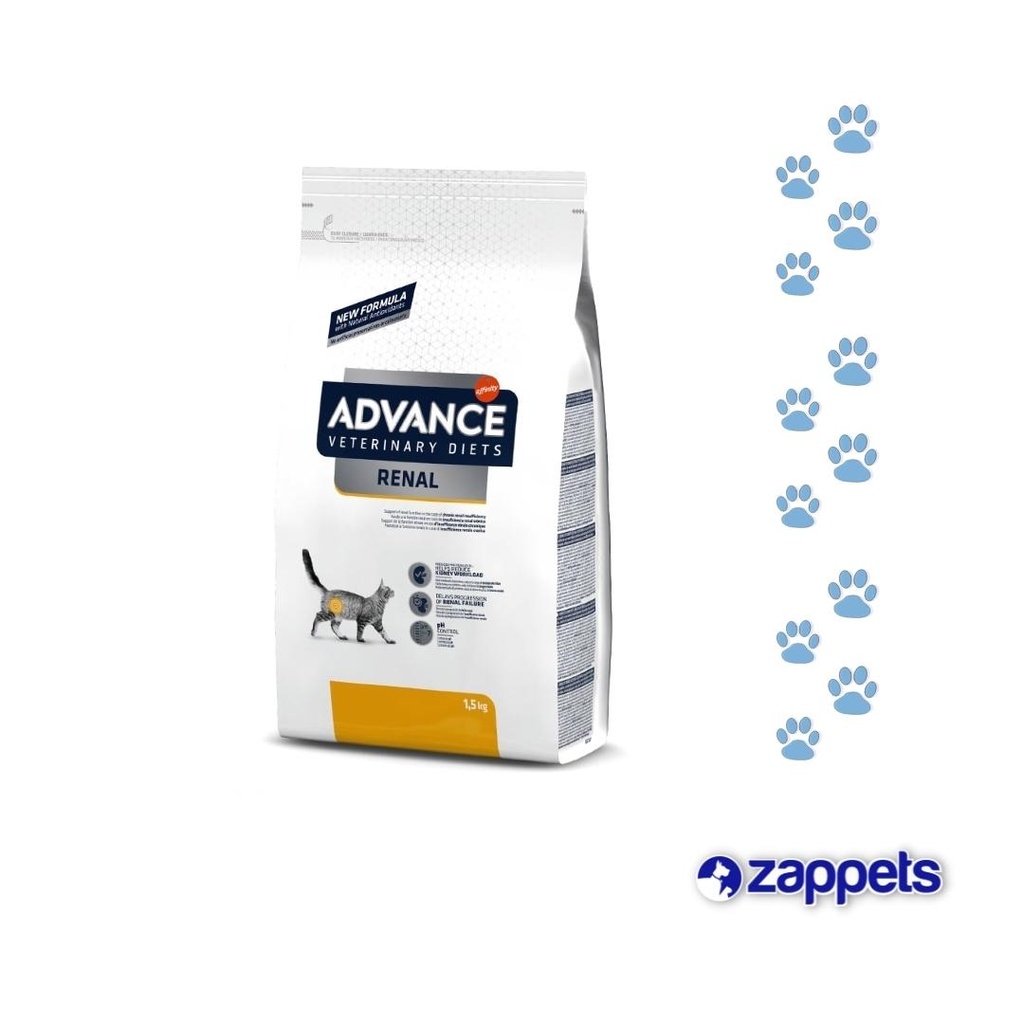 ALIMENTO PARA GATO ADVANCE VETERINARY DIETS RENAL 1.5KG