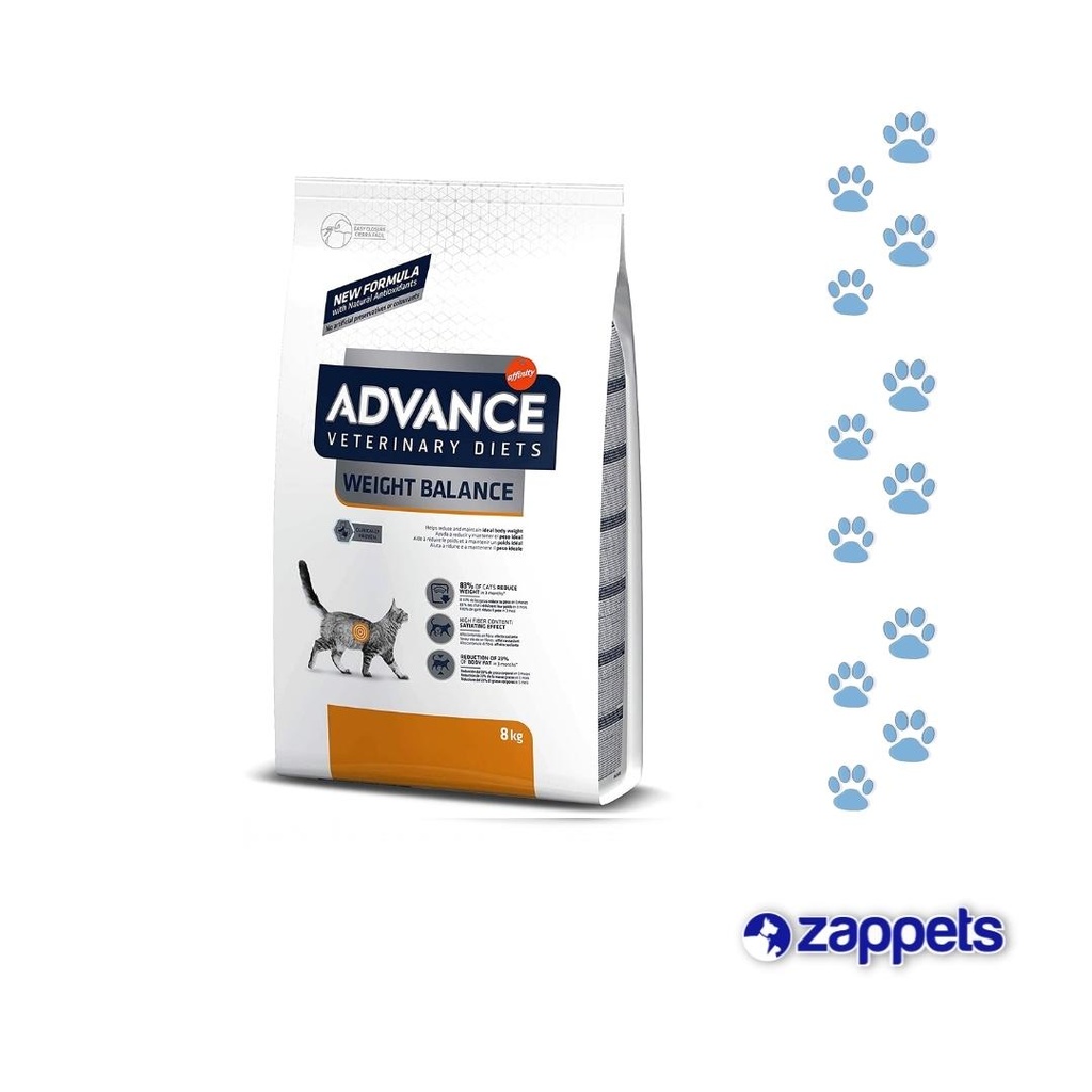 ALIMENTO PARA GATO ADVANCE VETERINARY DIETS WEIGHT BALANCE 3KG