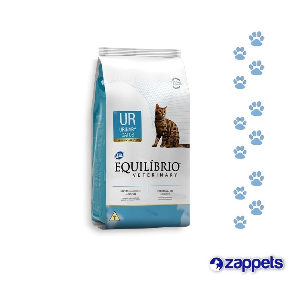 ALIMENTO PARA GATO EQUILIBRIO VETERINARY URINARY - UR 500GR