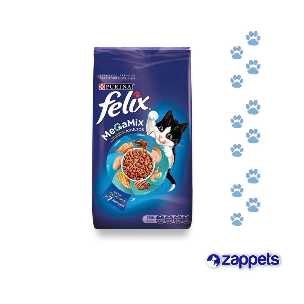 ALIMENTO PARA GATO FELIX GATITOS MEGAMIX 500GR