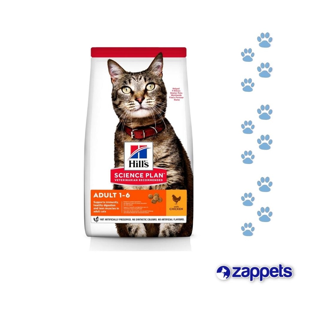 ALIMENTO PARA GATO HILLS ADULTOS OPTIMAL CARE 4LB