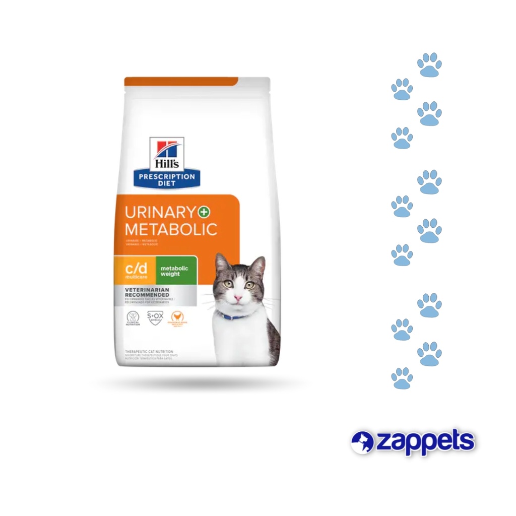 ALIMENTO PARA GATO HILLS C/D + METABOLIC 6.35LB