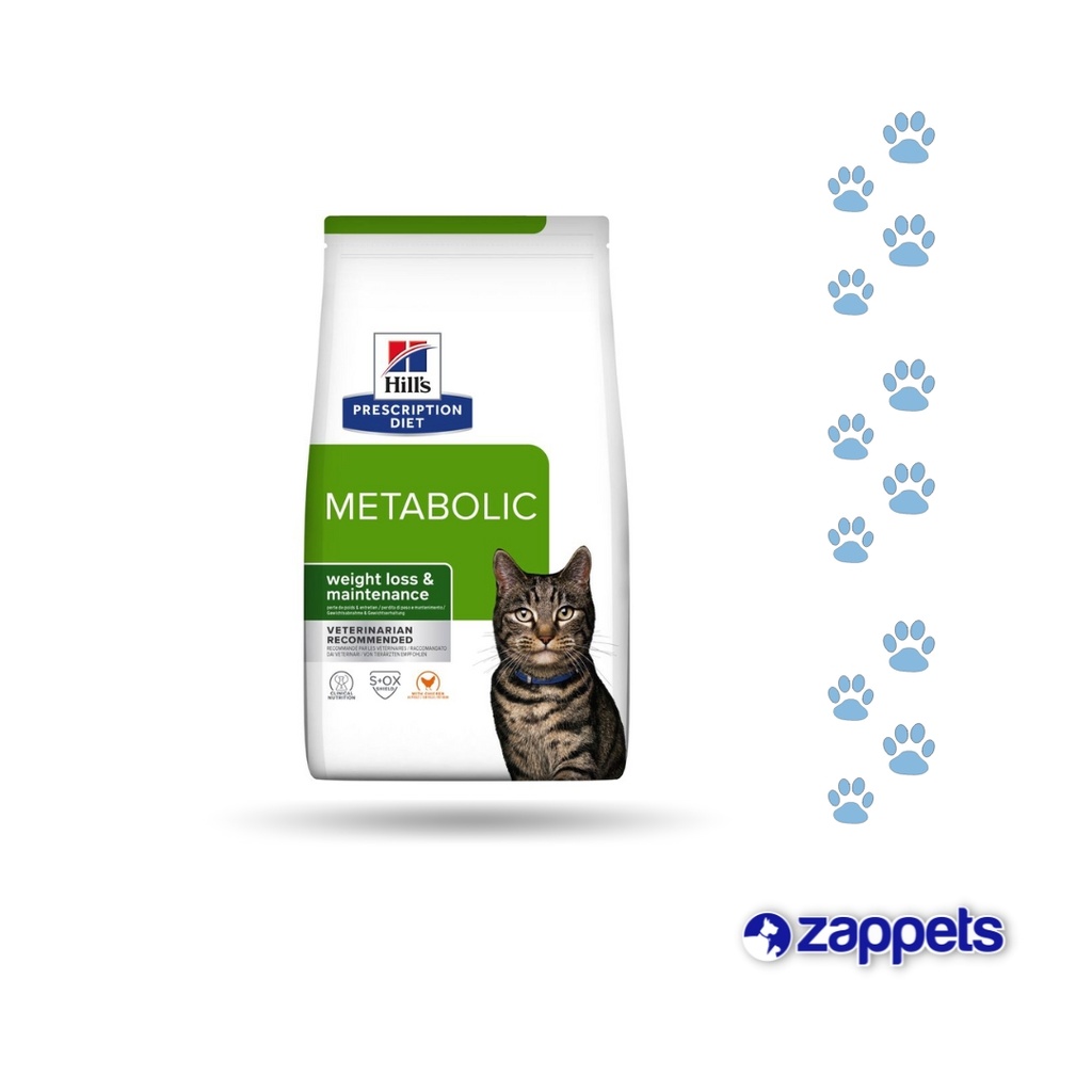 ALIMENTO PARA GATO HILLS METABOLIC 4LB
