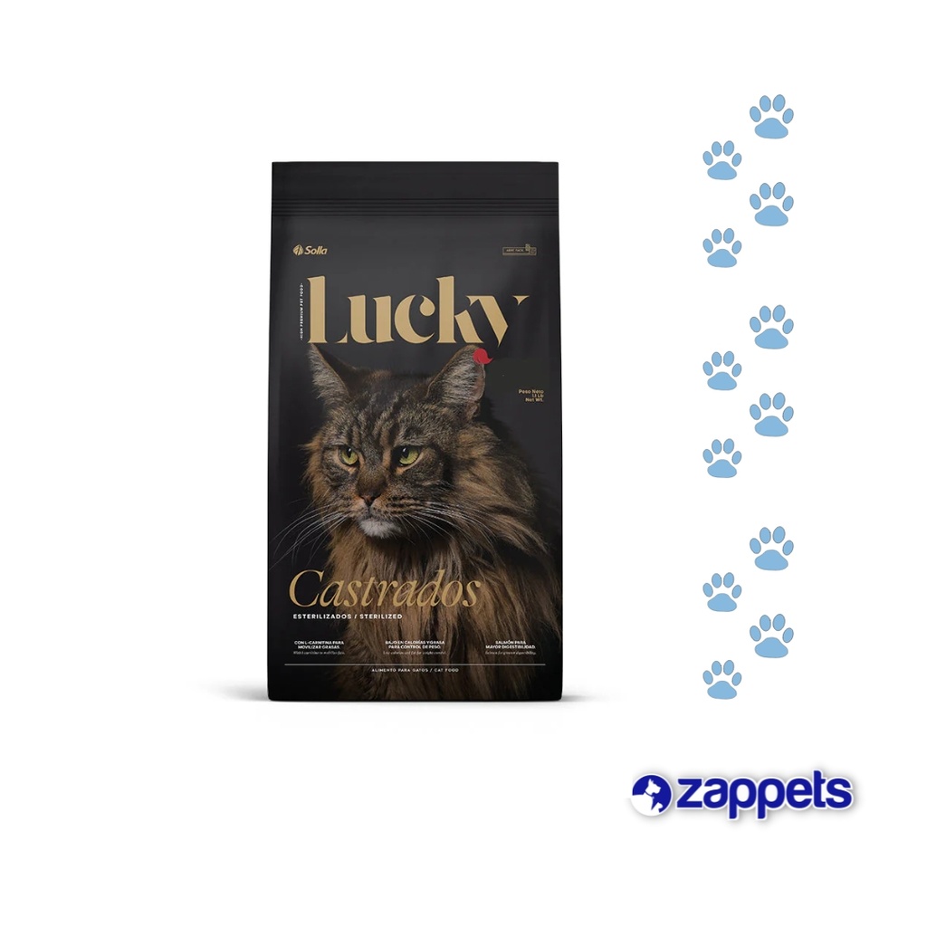 ALIMENTO PARA GATO LUCKY HIPOALERGENICO 500GR