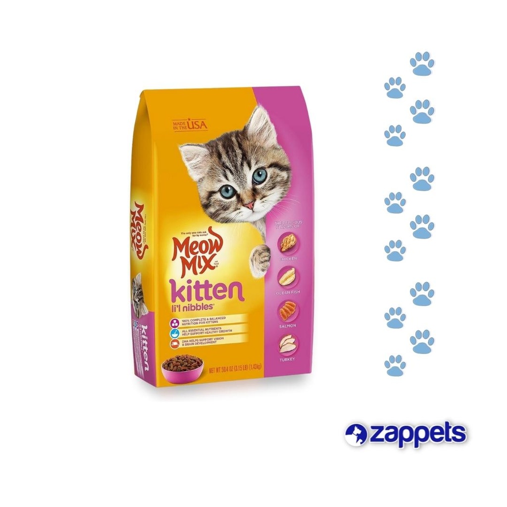 ALIMENTO PARA GATO MEOW MIX KITTEN 1.42KG