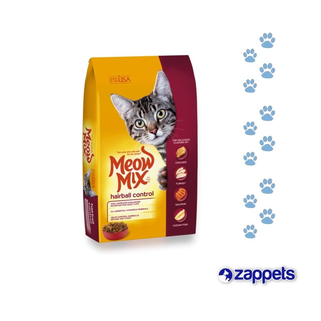 ALIMENTO PARA GATO MEOW MIX TENDER CENTERS SALMON Y POLLO 1.36KG