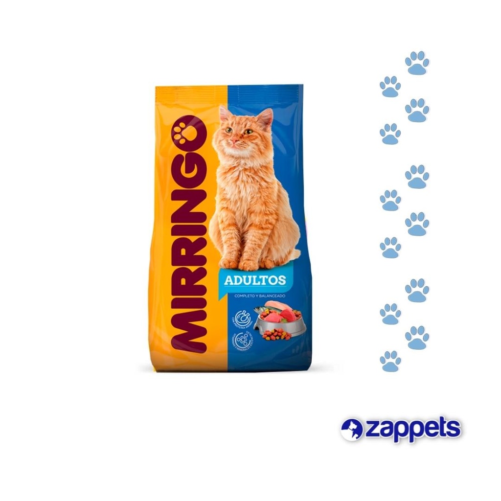 ALIMENTO PARA GATO MIRRINGO ADULTOS 8KG
