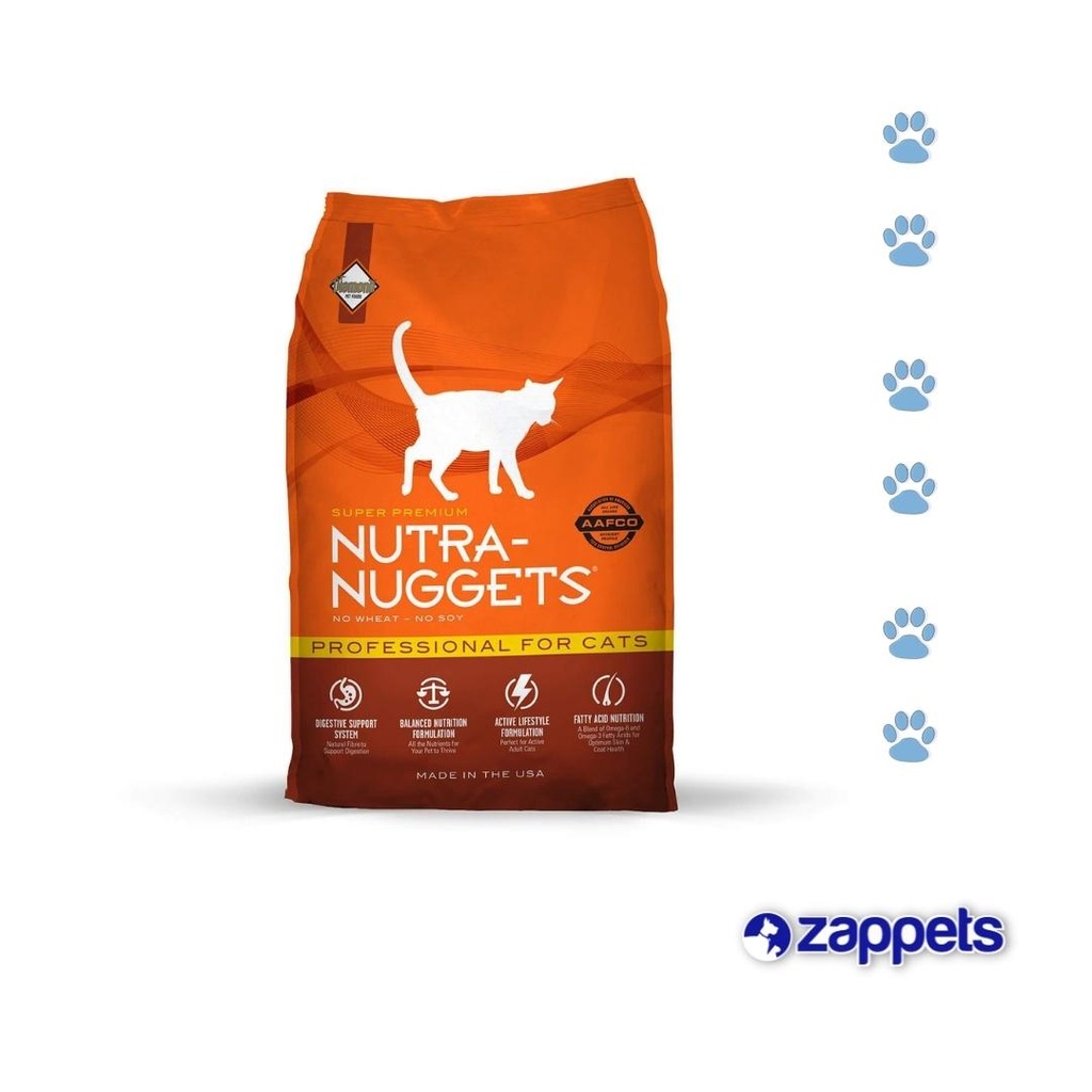 ALIMENTO PARA GATO NUTRA NUGGETS PROFESSIONAL 1KG