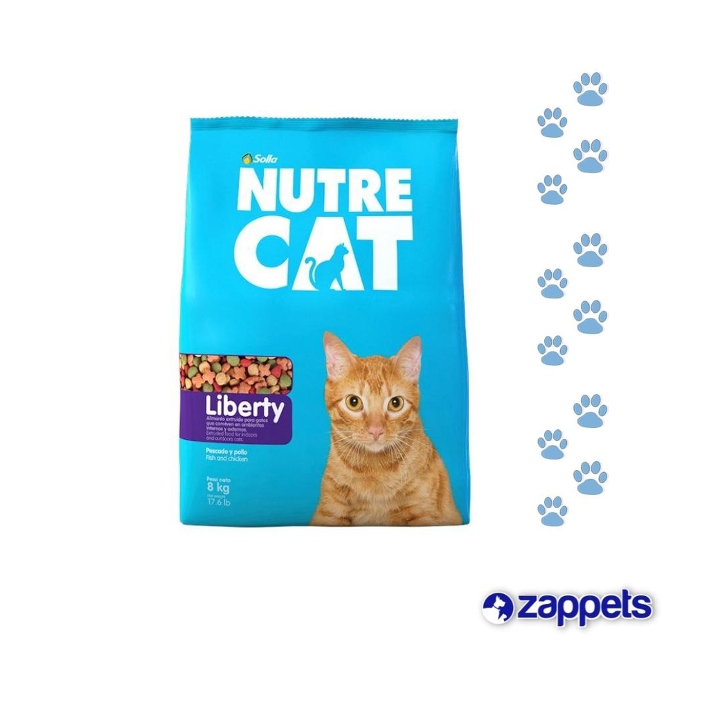 ALIMENTO PARA GATO NUTRECAT LIBERTY 500GR