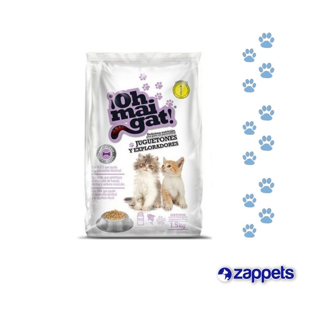 ALIMENTO PARA GATO OH MAI GAT ADULTOS CASEROS 16KG