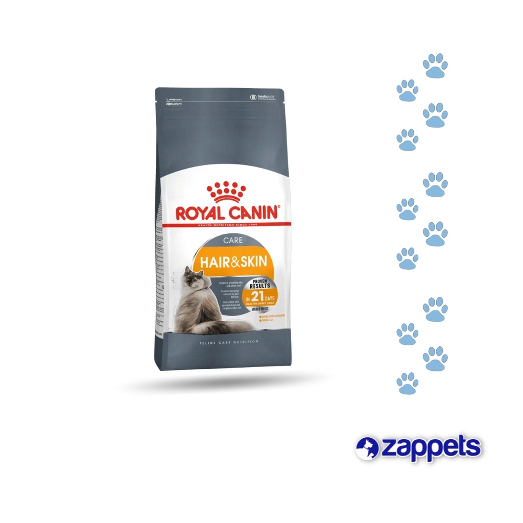 ALIMENTO PARA GATO ROYAL CANIN HAIR AND SKIN CARE 2KG