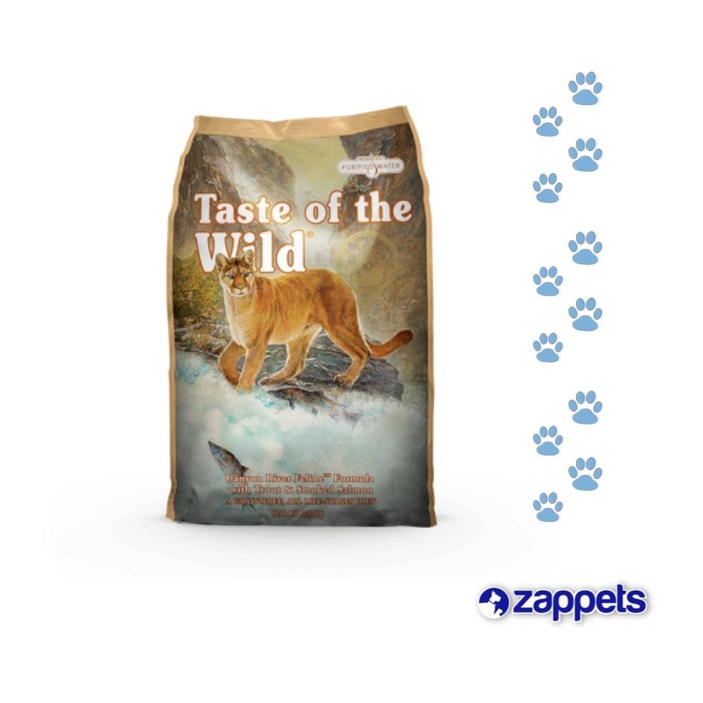 ALIMENTO PARA GATO TASTE OF THE WILD CANYON RIVER 14LB