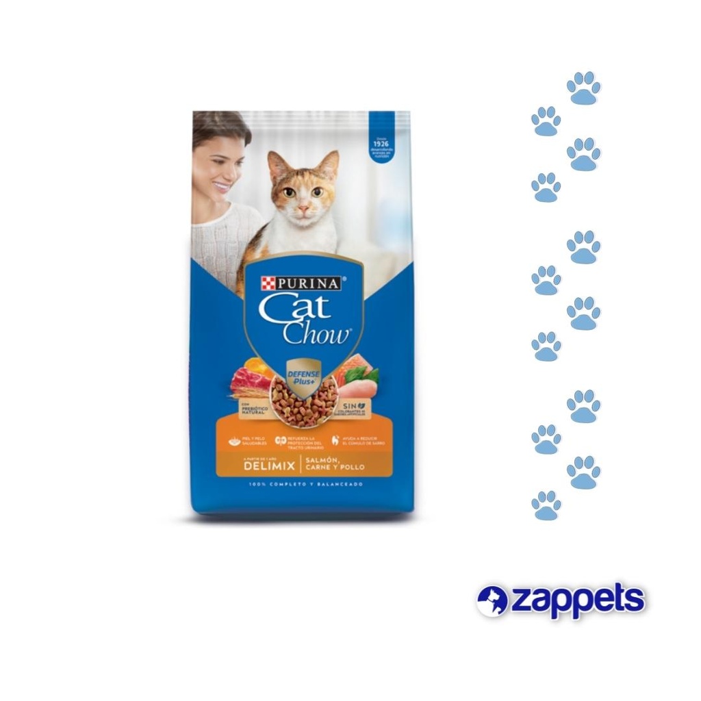 ALIMENTO PARA GATOS CAT CHOW ADULTOS DELIMIX 10KG