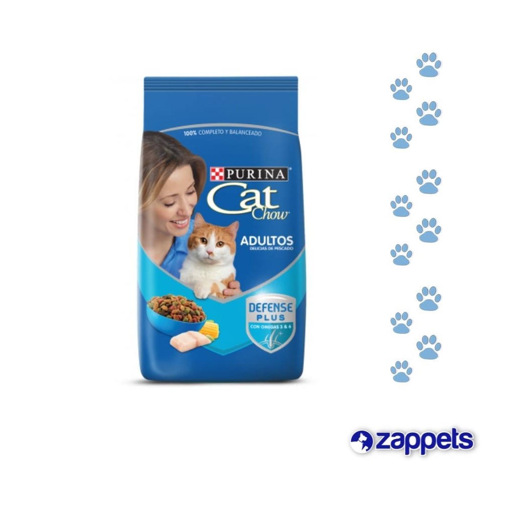 ALIMENTO PARA GATOS CAT CHOW ADULTOS SABOR A PESCADO 1.5KG