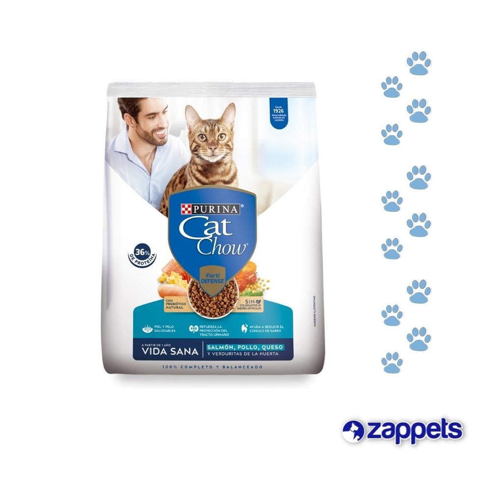 ALIMENTO PARA GATOS CAT CHOW VIDA SANA 3KG