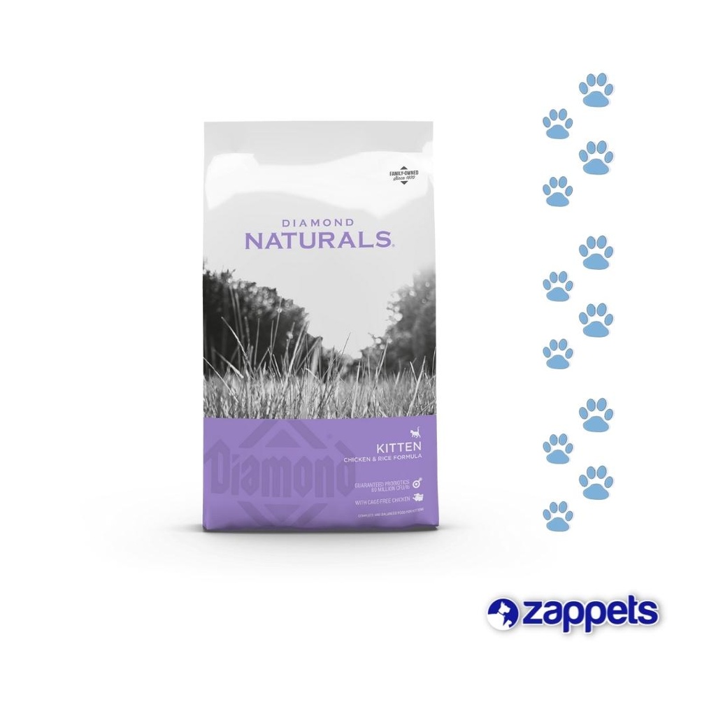 ALIMENTO PARA GATOS DIAMOND NATURALS KITTEN 6LB